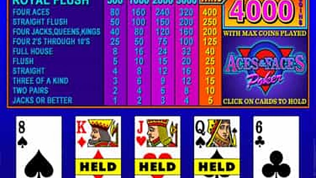 Aces and Faces Poker