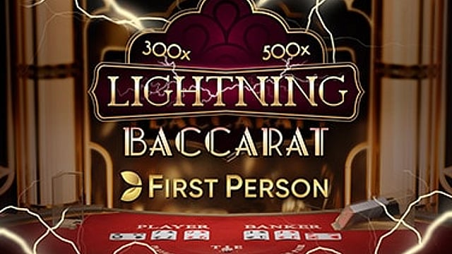 First Person Lightning Baccarat