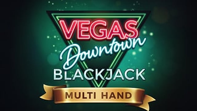 Multihand Vegas Downtown Blackjack