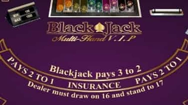 Blackjack Multihand VIP