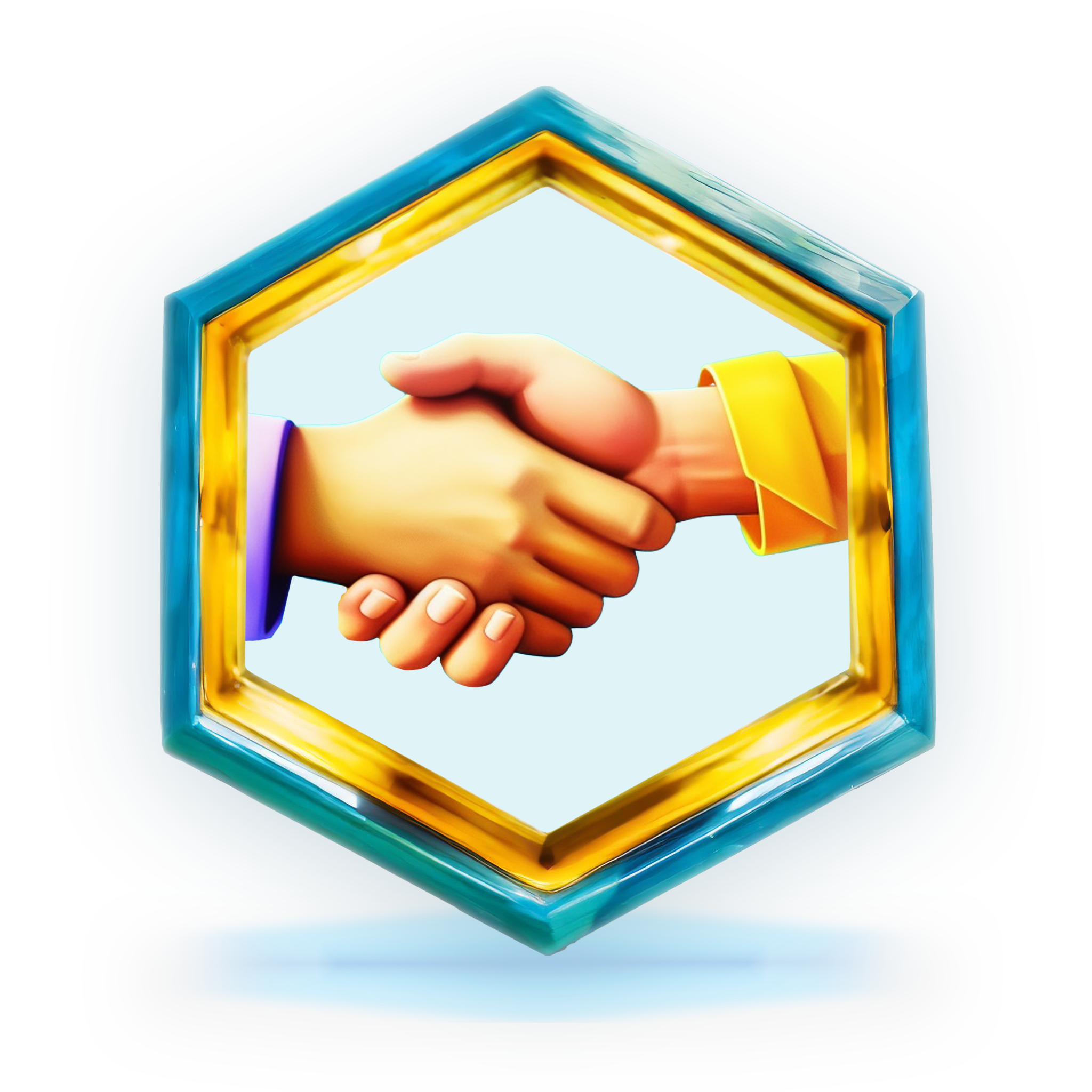 Graphic showing personalized contact service for handling customer queries and enhancing experience.